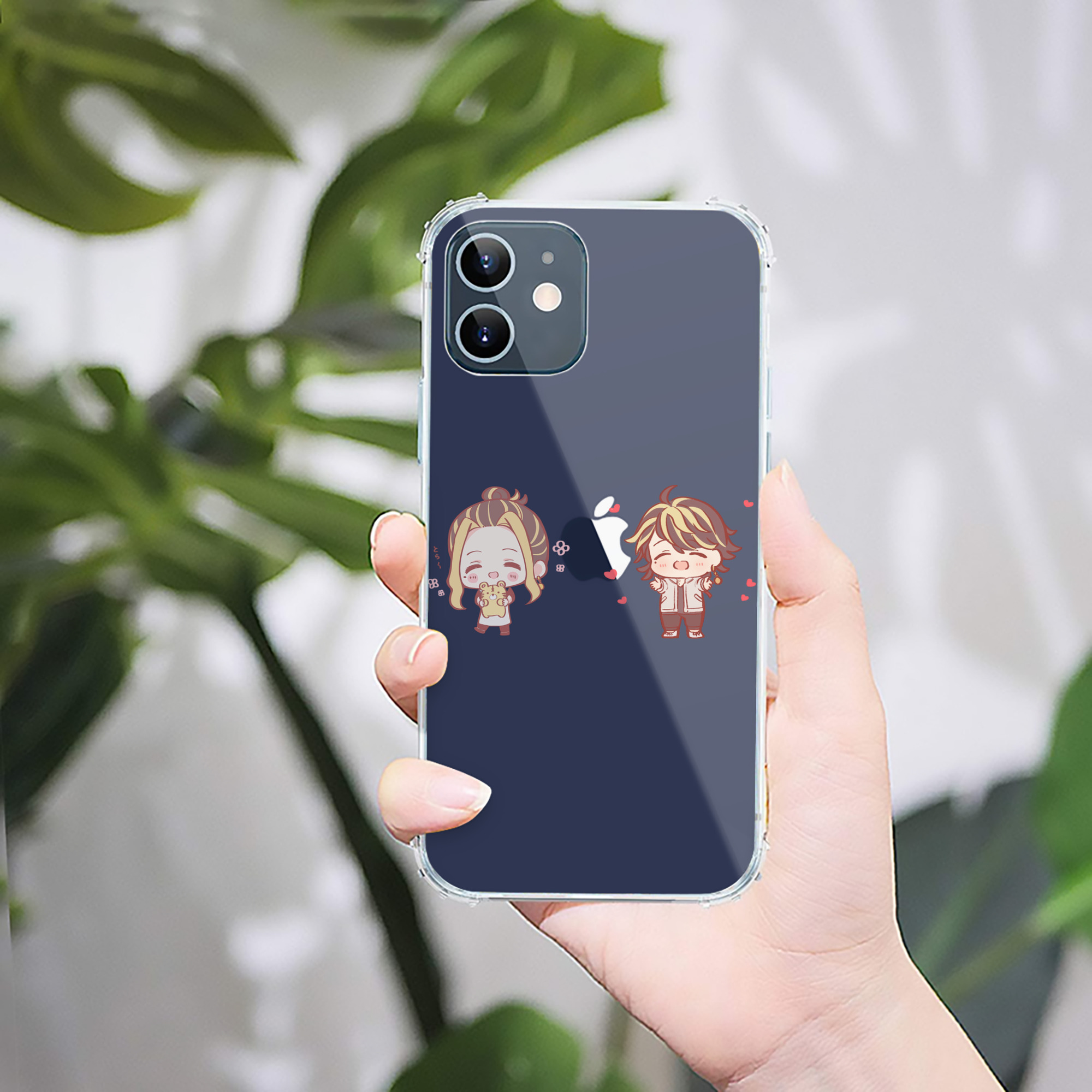 （画像用） 東京リベンジャーズ Tokyo Revengers 【iPhone 12シリーズ対応】透明スマホケース（クリアソフトケース）